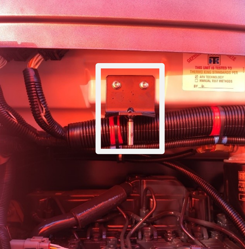 Parafusos da trava de porta do ThermoKing A500