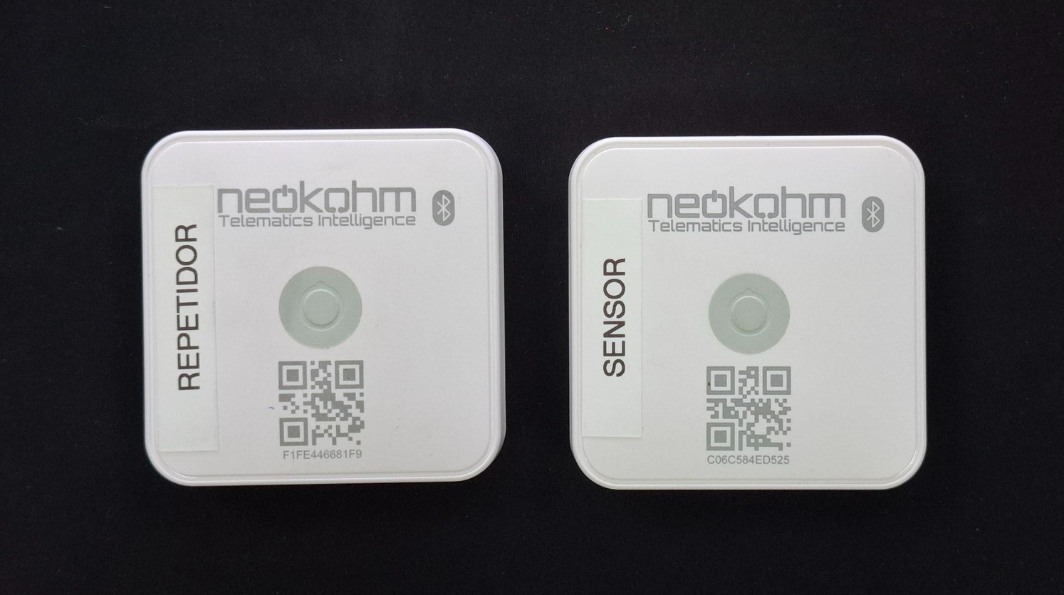 Identificação dos dispositivos SENSOR e REPETIDOR